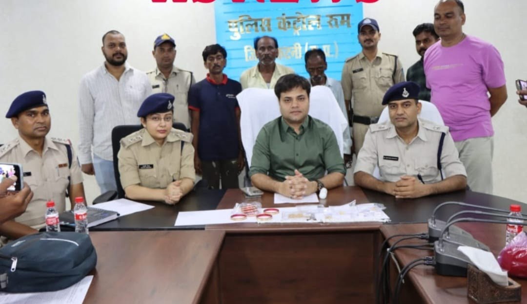थाना माधवनगर पुलिस ने बड़ी चोरी का किया खुलासा,