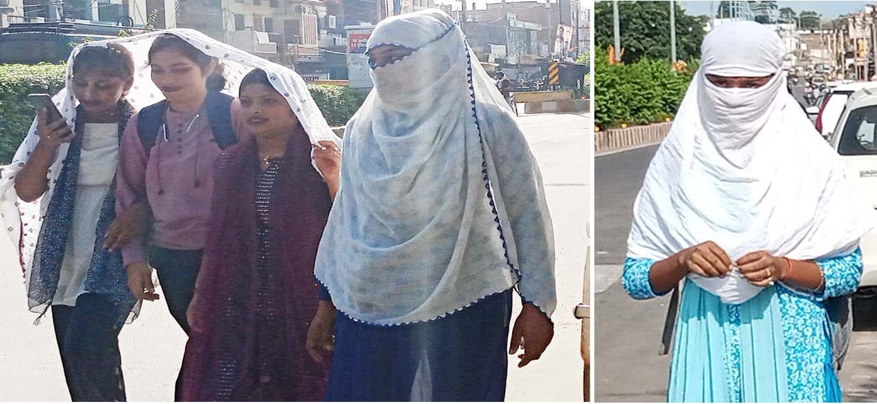 आषाढ़ में जेष्ठ मास की तरह तापमान और गर्मी