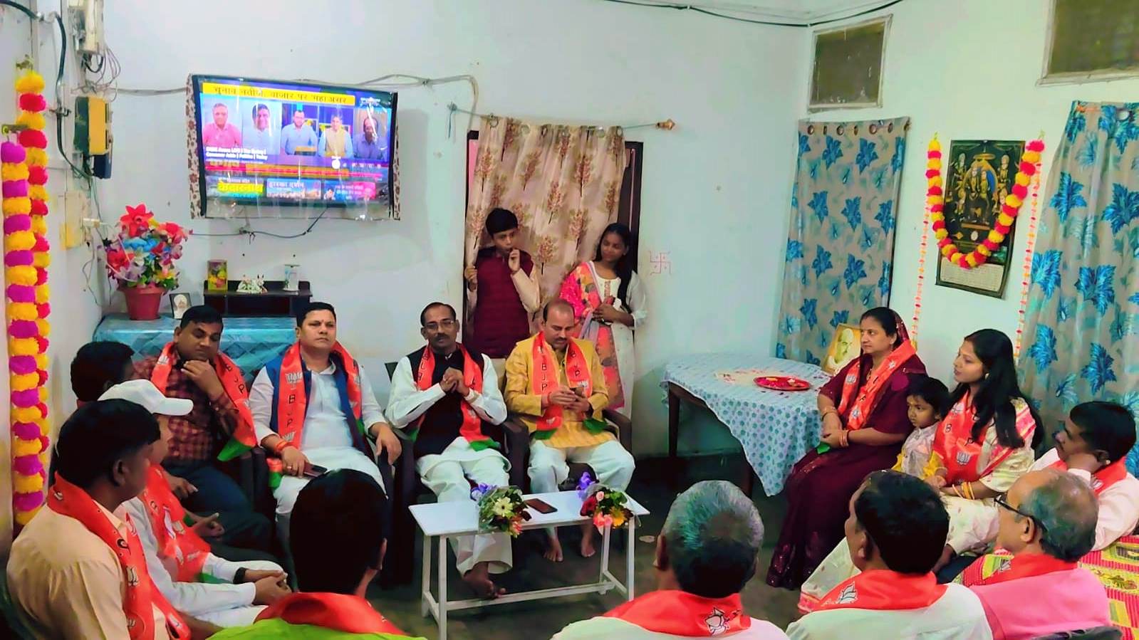 भाजपा की वार्ड 30 में बूथ समिति की बैठक आयोजित