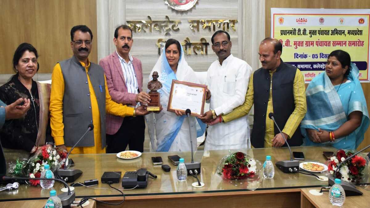 जिले की 48 ग्राम पंचायत टीबी मुक्त घोषित